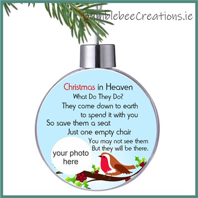 Christmas in Heaven Christmas Bauble A